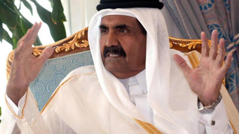 حمد بن خليفة الحاكم الفعلي لقطر