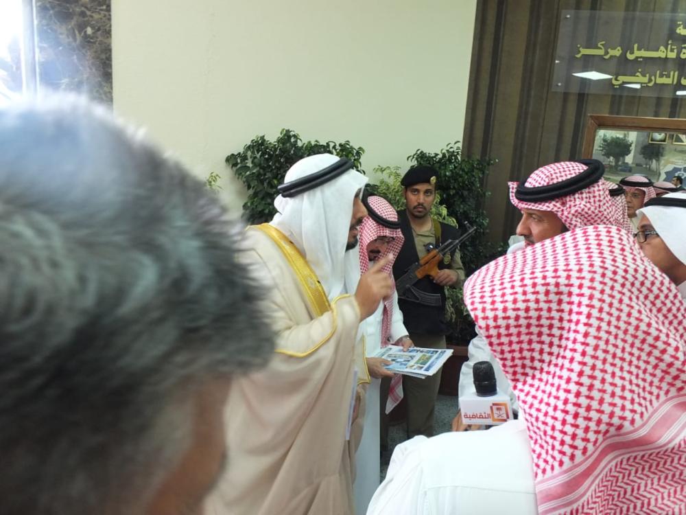 الحموي في حديث سابق مع الأمير سلطان بن سلمان بالطائف