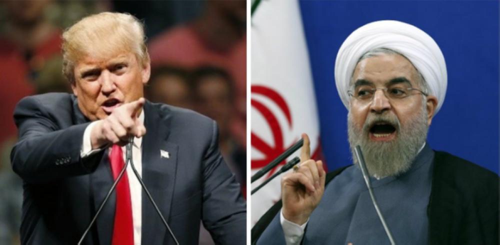 President Donald Trump has launched a furious all-caps rebuke of Iran, declaring on Twitter that any threats to the US would be met with unspecified dire consequences.