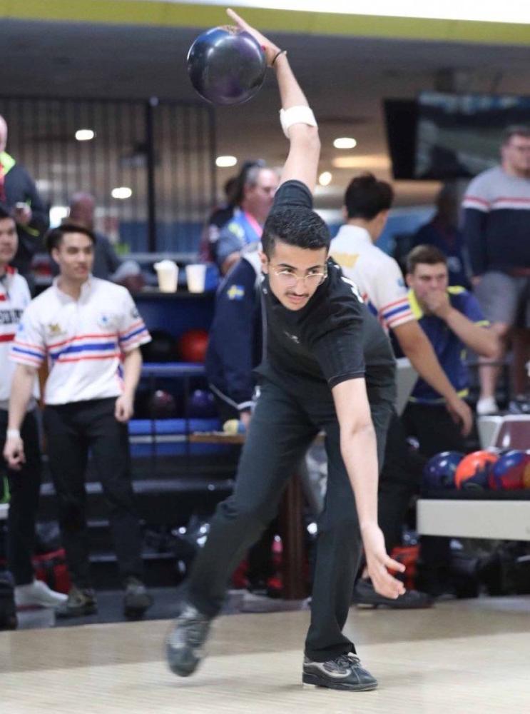 Saudi youth bowling champion Abdulrahman Al-Khilaiwi qualified for the final of the Youth World Championship, in the singles competition, at the 15th World Youth Championships, held in Detroit, USA.