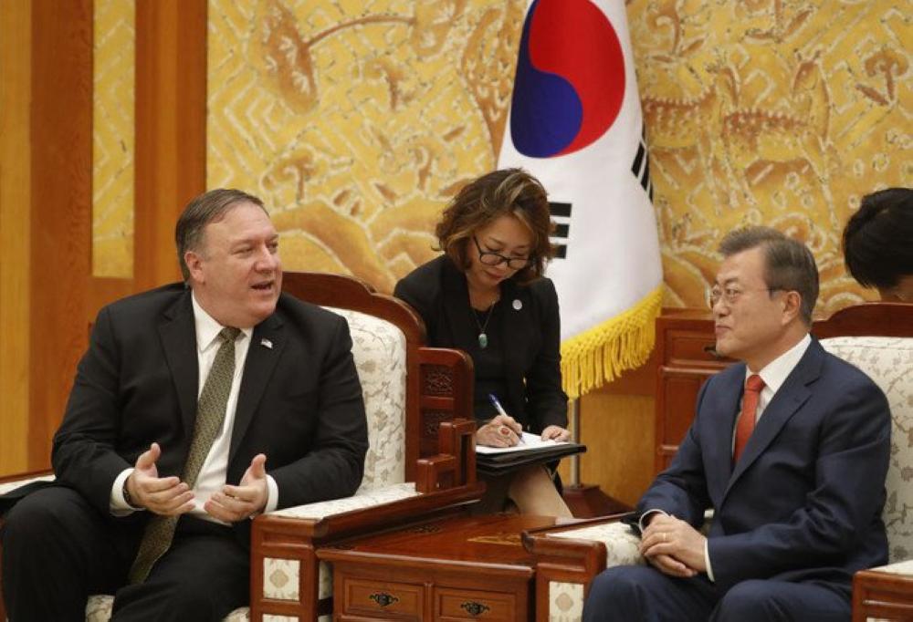 North Korean leader Kim Jong Un and US Secretary of State Mike Pompeo agreed to arrange a second summit between the two countries as soon as possible, South Korea’s presidential office said on Sunday.