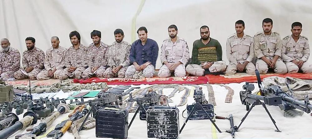 صور العسكريين الإيرانيين المختطفين لدى جماعة معارضة مسلحة(متداولة)