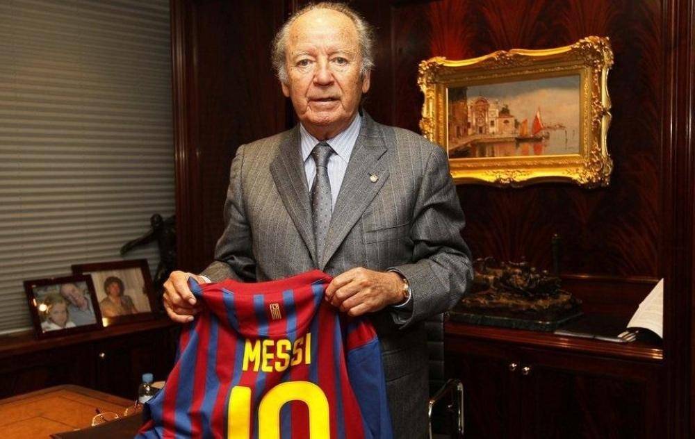 رئيس نادي برشلونة الأسباني جوسيب لويس نونيز