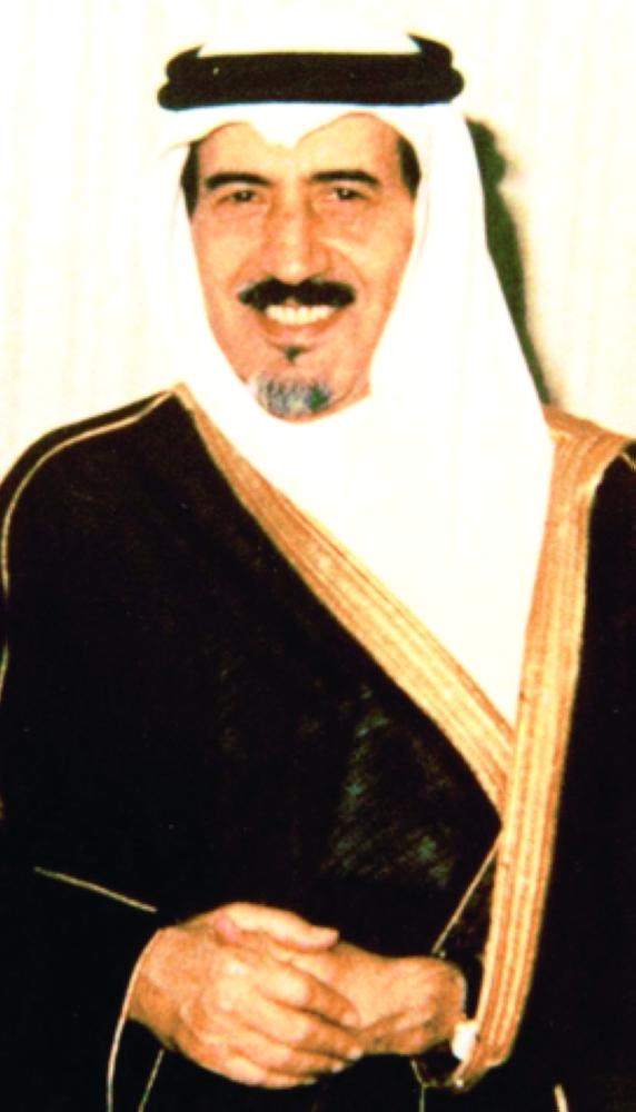 الحجيلان عند تعيينه  وزيراً للصحة سنة 1985.