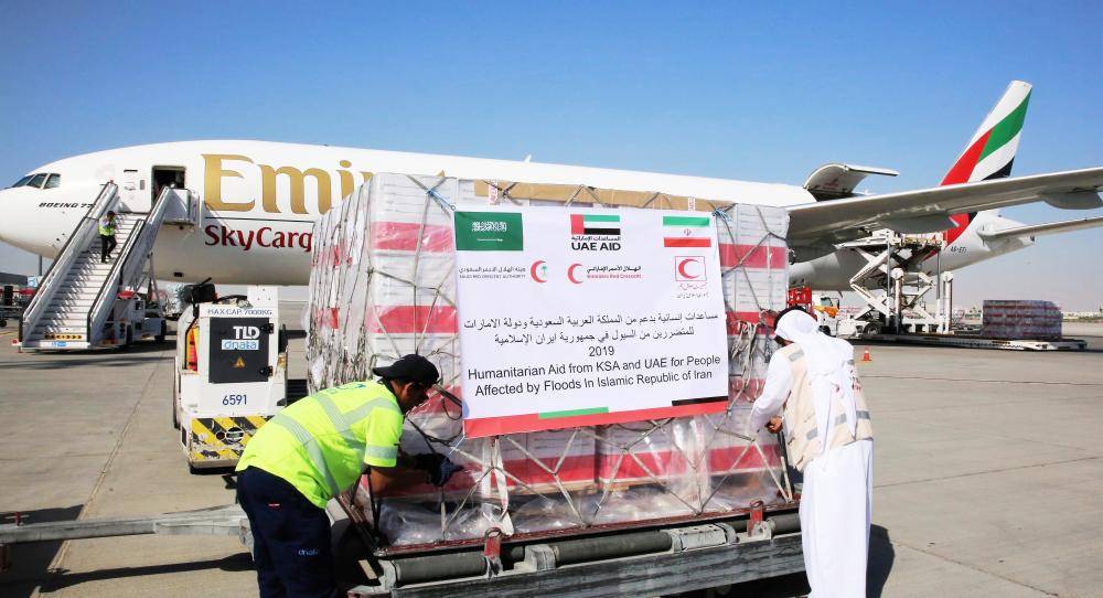 



طائرة الإغاثة السعودية الإماراتية.