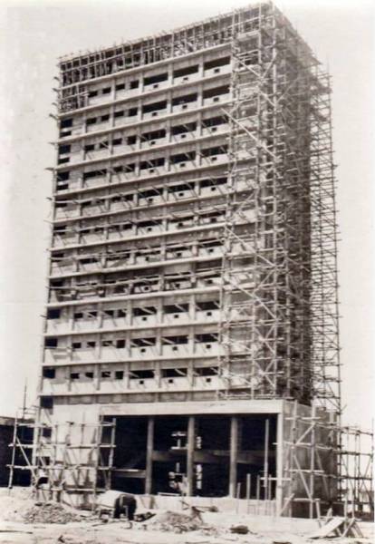 



     مبنى الإذاعة عام 1960.