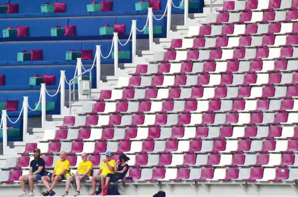 



قطر عجزت عن استقطاب الجماهير لحضور مونديال ألعاب القوى. (أ.ف.ب)