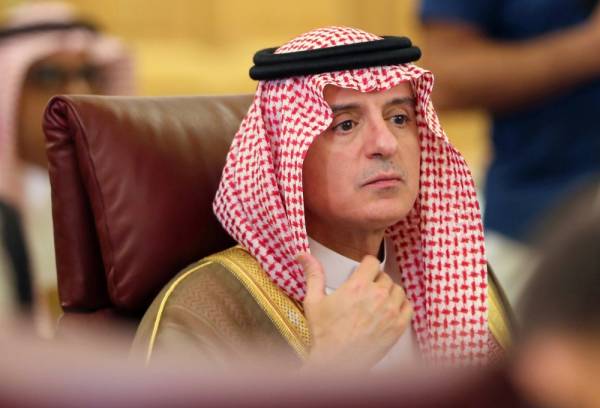 Saudi Arabia's Foreign Minister Adel al-Jubeir attends the Arab Foreign Ministers extraordinary meeting to discuss the Syrian crisis in Cairo, Egypt October 12, 2019. REUTERS/Mohamed Abd El Ghany