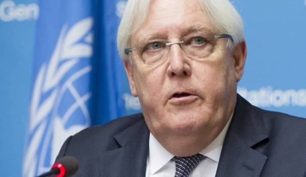 Martin Griffiths, UN Special Envoy for Yemen briefs the press on the Geneva Consultations on Yemen, Palais des Nations. 5 September 2018. Photo by Violaine Martin