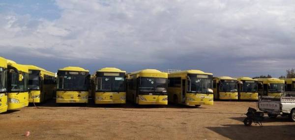 إخضاع عدد من حافلات النقل التعليمي للصيانة