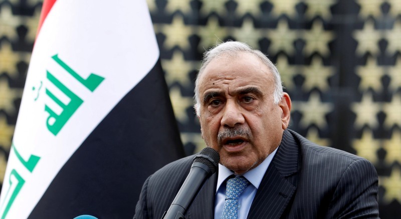 رئيس الوزراء العراقي المستقيل عادل عبد المهدي