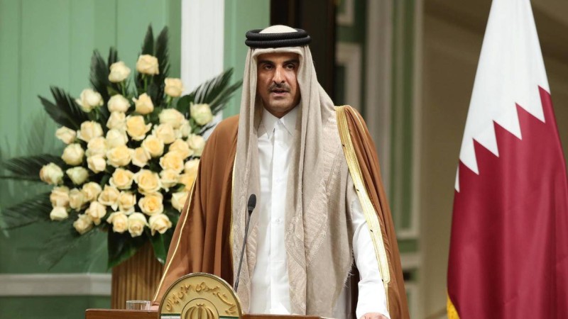 أمير قطر تميم بن حمد.