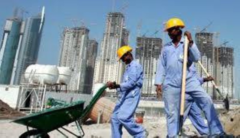 عمال نيباليون في قطر