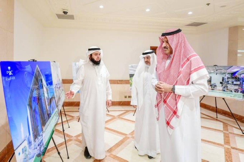 



الأمير فيصل بن سلمان خلال تدشين المشاريع أمس. (عكاظ)