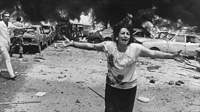 صورة أرشيفية للحرب الأهلية في لبنان خلال ثمانينات القرن الماضي