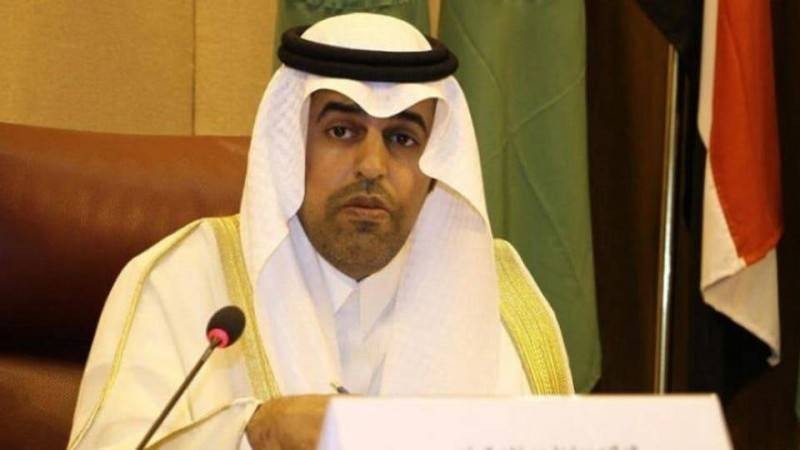 الدكتور مشعل بن فهم السُّلمي رئيس البرلمان العربي.
