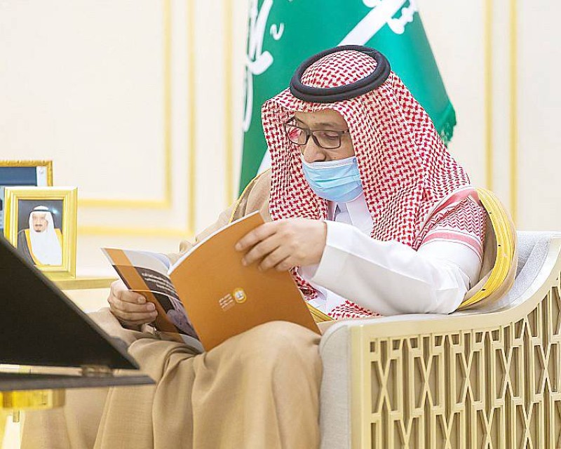



الأمير حسام بن سعود خلال إطلاق المبادرة.