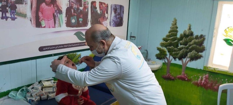 



عيادات مركز الملك سلمان للإغاثة تواصل تقديم خدماتها الطبية للاجئين السوريين في مخيم الزعتري.