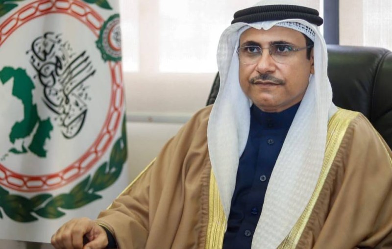 رئيس البرلمان العربي عادل العسومي.