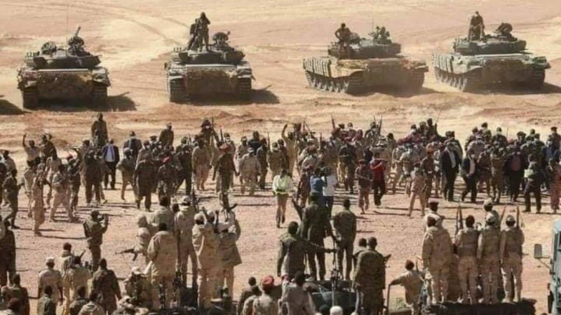 تعزيزات سودانية على الحدود
