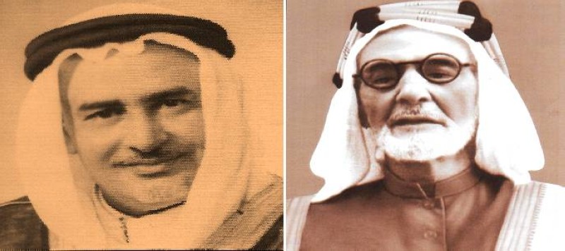 



الشيخ عبدالله بن محمد الفوزان وابنه السفير يوسف الفوزان.