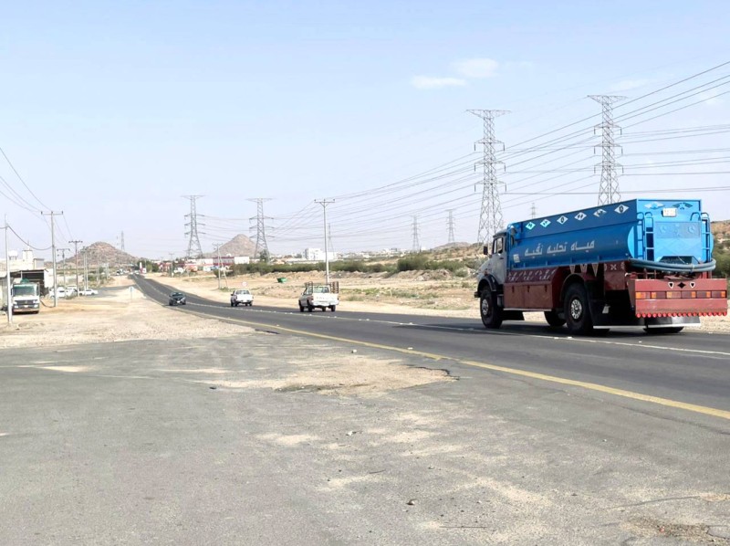 



الطريق بحاجة إلى إصلاحات.  (تصوير: المحرر)