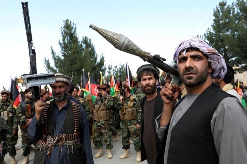 الجيش الأفغاني خلال التصدي لحركة طالبان.