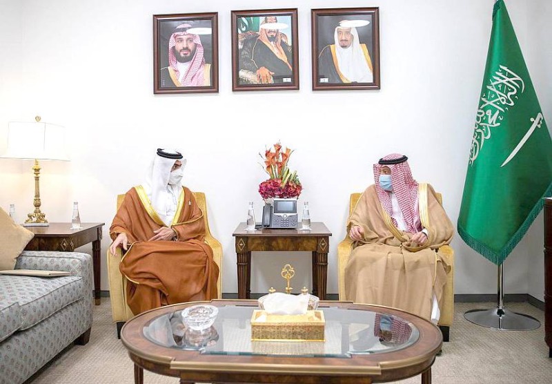 



وزير الخارجية يتلقى دعوة من وزير خارجية الإمارات لحضور منتدى صير بني ياس. (واس)