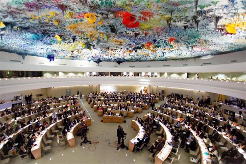 مجلس حقوق الإنسان في جنيف.