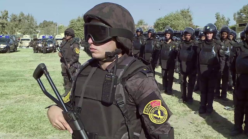 القوات الأمنية المصرية