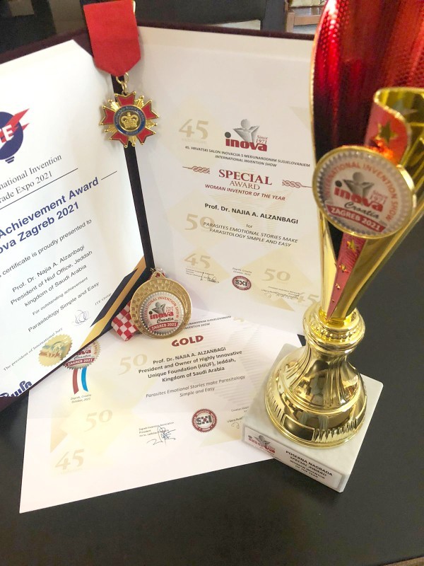 



ميداليات وجوائز حصل عليها مخترعون ومخترعات سعوديون.