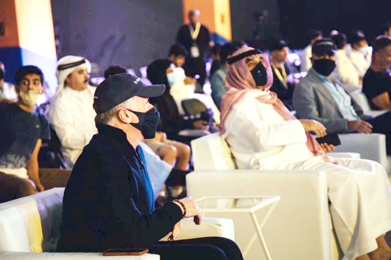 



رئيس الاتحاد السعودي للرياضات الإلكترونية الأمير فيصل بن بندر، خلال زيارته مهرجان «RUSH» إحدى فعاليات موسم الرياض 2021.