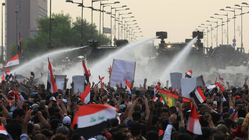العراق.. مظاهرات وفوضى.
