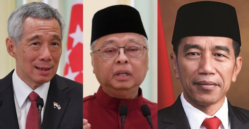 الرئيس الإندونيسي، رئيس وزراء ماليزيا، رئيس وزراء سنغافورة
