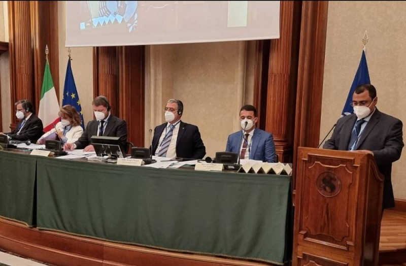 اجتماع مكتب برلمان البحر الأبيض المتوسط في إيطاليا