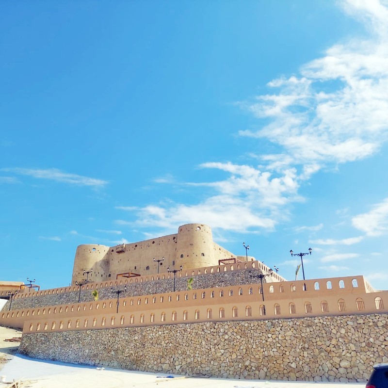 من المواقع المخصصة للمهرجان الذي يستمر اسبوعين. (تصوير: محمد الكادومي)