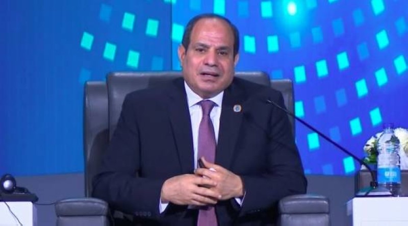 الرئيس المصري عبدالفتاح السيسي في منتدى شباب العالم