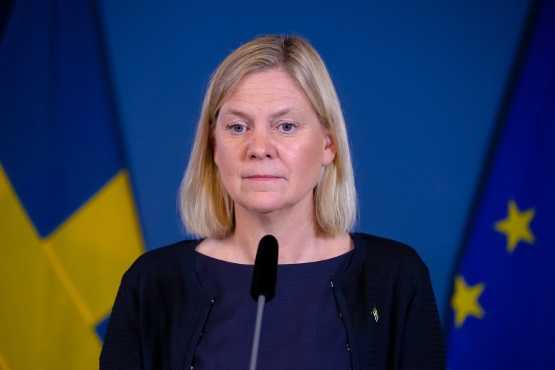 رئيسة وزراء السويد ماجدالينا أندرسون