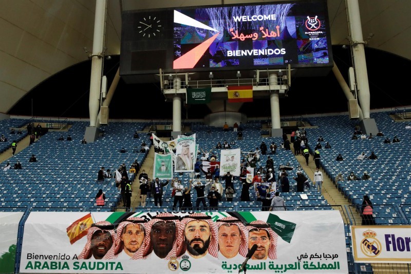 يحظى ريال مدريد بشعبية كبيرة في السعودية.