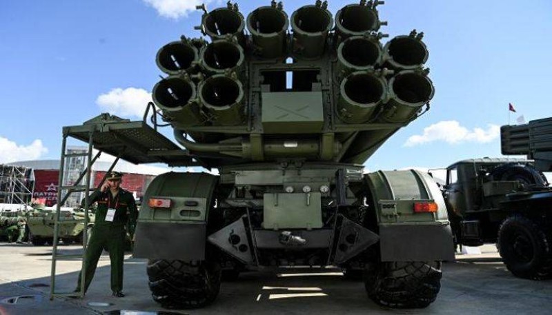 معدات عسكرية روسية.