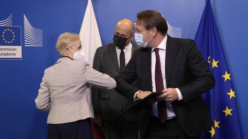 اجتماع لوزراء الخارجية الأوروبيين في بروكسل.
