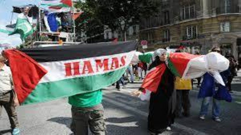 متظاهرون من حماس في اوروبا