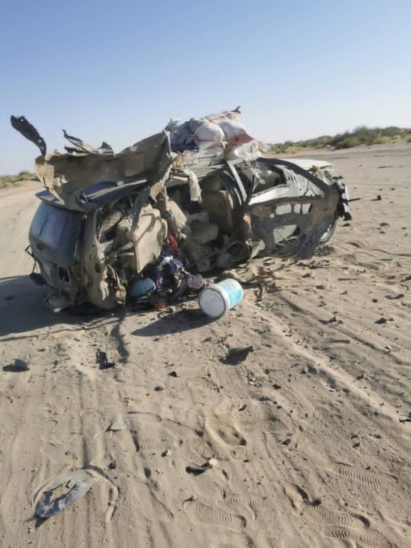 سيارات مغتربين تفجرت بسبب الألغام الحوثية.