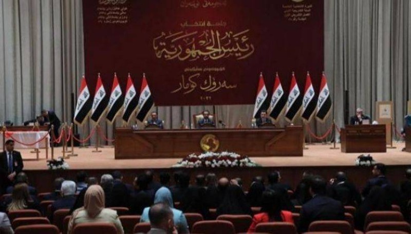 جلسة سابقة لمجلس النواب العراقي.