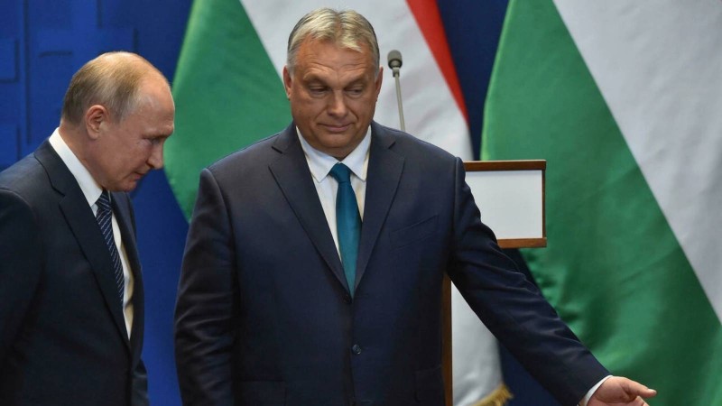 رئيس الوزراء المجري فيكتور أوربان في زيارة سابقة لموسكو