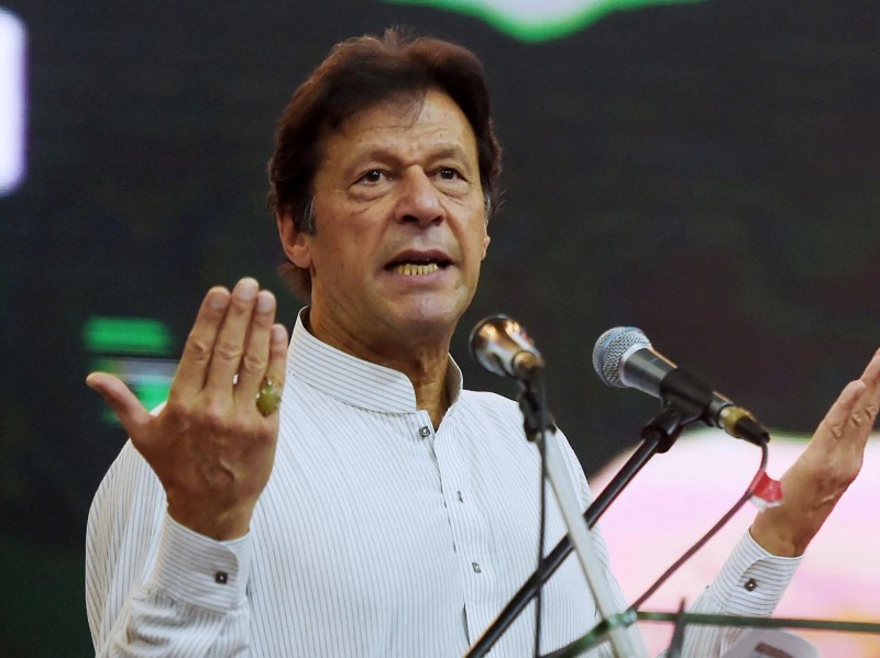 عمران خان.