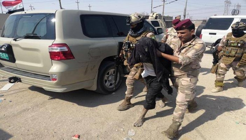 عناصر داعشية في قبضة الأمن العراقي 