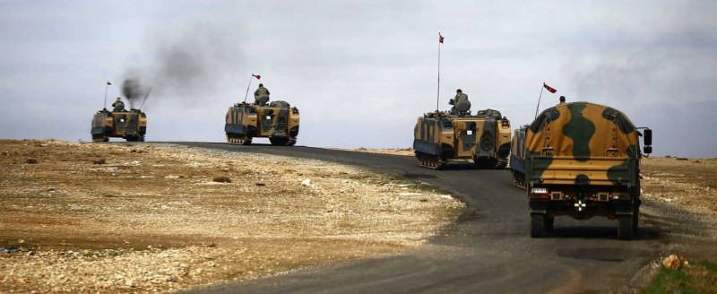 قوات تركية على الحدود العراقية