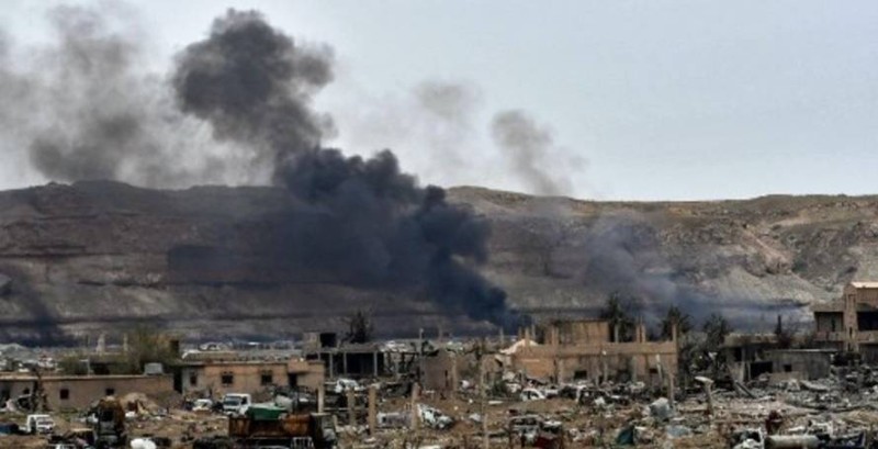 قصف مواقع مليشيا إيران في سورية