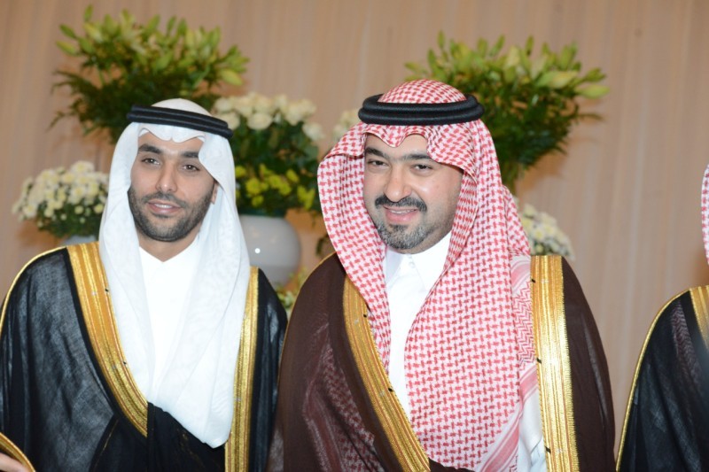 الأمير خالد بن سعود الفيصل وسليمان المقيرن.